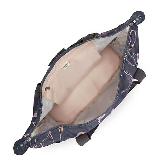 Sacs Fourre Tout Kipling Art M Weekender Printed Grise | FR 1457VR